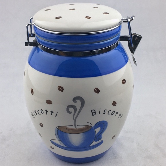 Inspirado Cookie Jar or Biscotti Jar - Picture 1 of 11